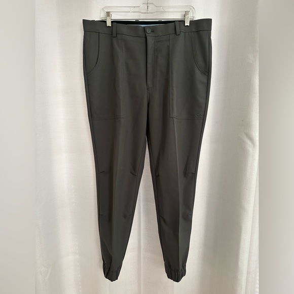 G/FORE Men’s Golf Jogger Pants in Dark Gray, Size 36 - Picture 1 of 11